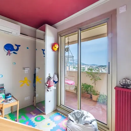 Prominent Ac 4-bedroom With Mountain Views Terrace - Dodo Et Tartine * טולון