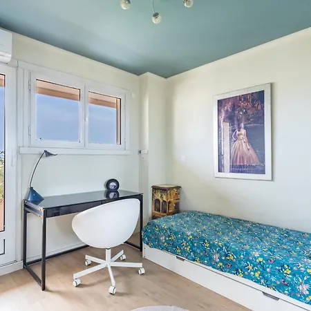 Prominent Ac 4-bedroom With Mountain Views Terrace - Dodo Et Tartine טולון